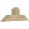 Ekena Millwork Portland Rough Sawn Timber Gable Bracket, Douglas Fir, 36"W x 13"H x 6"D x 6"F, 9/12 Pitch GBW036X13X0606POR00RDF - alternate 4